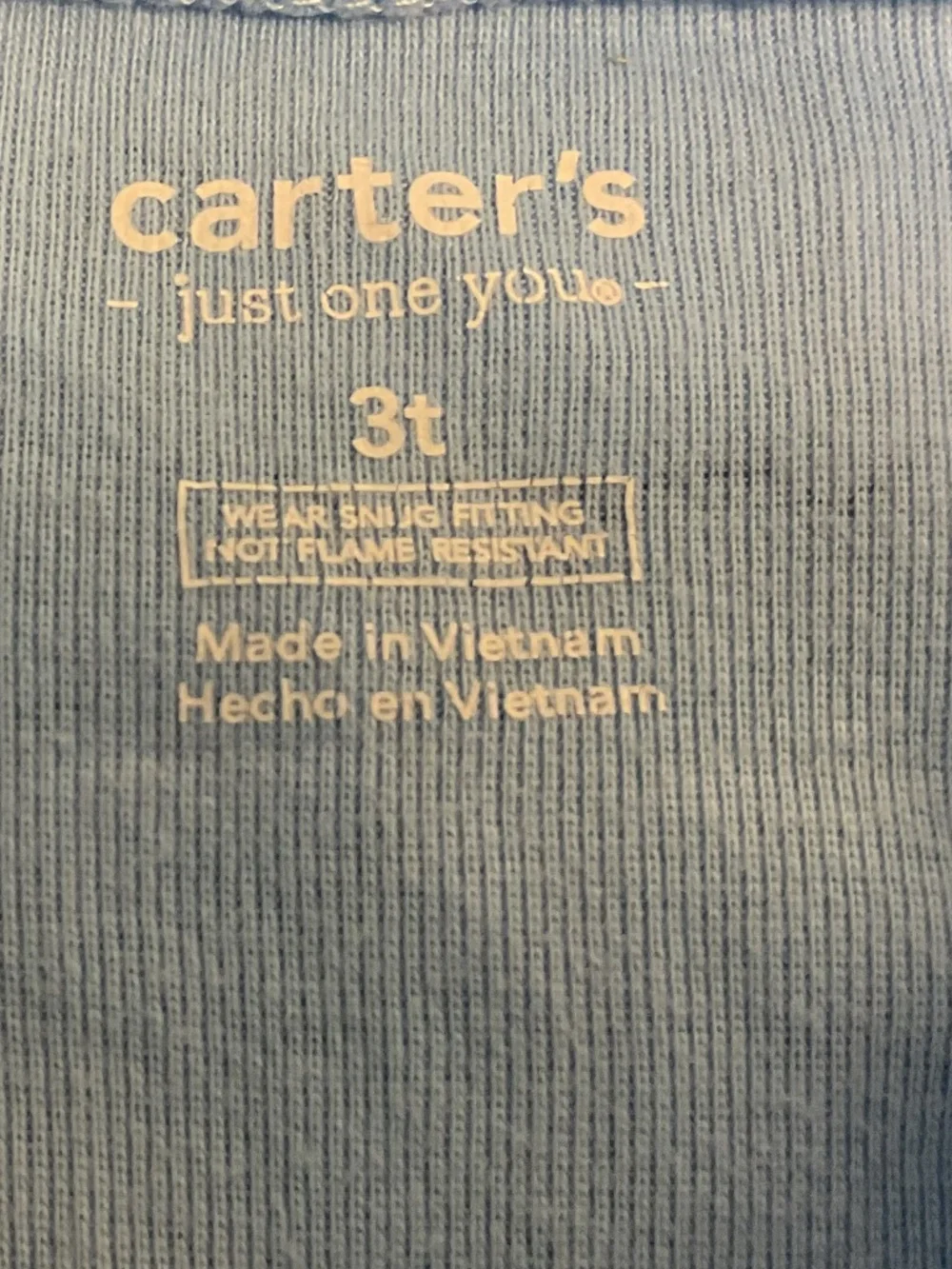 SET OF FOUR CARTER BOYS 100% COTTON PJS SIZE 3T